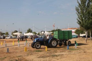 Concurso de maquinaria agrícola.