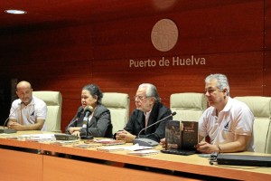 La inciativa Librosbarco llegó al Puerto de Huelva en octubre de 2014.