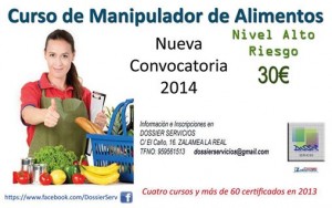 Manipulación de alimentos.