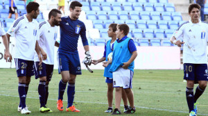 Dani Sotres, con casi toda seguridad, regresará al portal albiazul tras perderse los partidos en Tenerife y Albacete por su convocatoria para la sub-21. / Foto: Josele Ruiz.