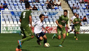 En la segunda parte también hubo minutos para Älvaro Antón. / Foto: Josele Ruiz.