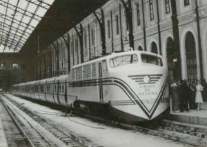 Una imagen de la inauguración del Talgo II.