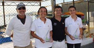 Marta Garrido y Mercedes Máñez, las ganadoras en Málaga.