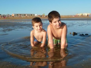 Este verano ha disfrutado de la playa. 