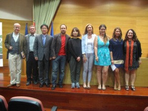 Acto de entrega del premio. / Foto: Universidad de Málaga.