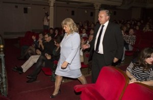 Con el director del Festival de Cine.