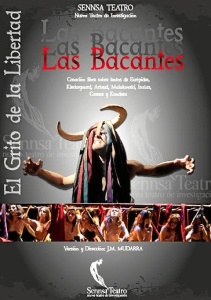 Cartel Las Bacantes