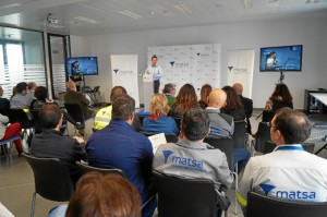 El director general de MATSA, Alonso Luján, destacó la importancia de las pequeñas ideas.