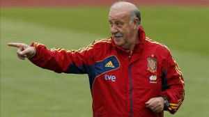 Vicente del Bosque, seleccionador nacional de fútbol.