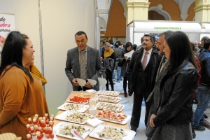 Inauguración de la Feria de Emprendedores.