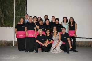 Mujeres del curso de cocina.