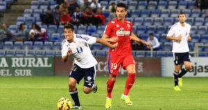 Pese al varapalo sufrido ante el Numancia, el Recre tiene a tiro la promoción. / Foto: Josele Ruiz.