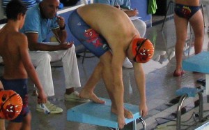 Álvaro Márquez, antes de la salida de la prueba.