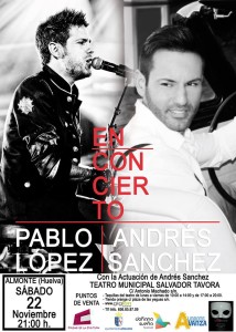 Cartel del concierto.