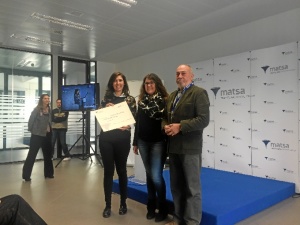 Creadoras del proyecto Cirius, vencedor en la categoría colectiva.