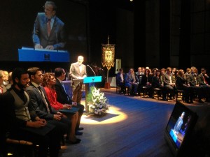 Gala de entrega de Medallas de Oro de la provincia.