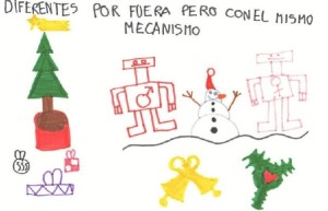 Uno de los dibujos del concurso.