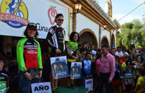 Podio femenino con Rocío Espada en el primer peldaño.