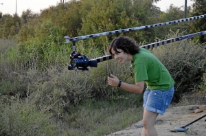 La joven se ha especializado en dirección cinematográfica en Madrid.