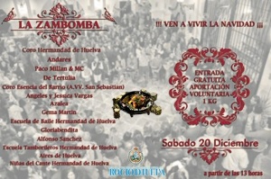 Cartel de la 'Zambomba'.