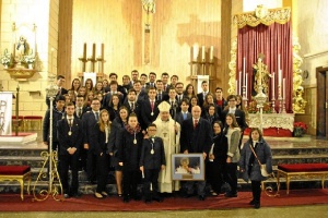 Foto de familia del acto.