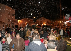 Nevadas en Cartaya.