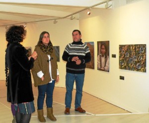 Inauguración de la exposición 'Cambio'.