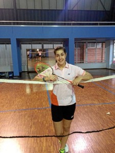 Durante las vacaciones Carolina Marín realiza sus entrenamientos en Huelva.