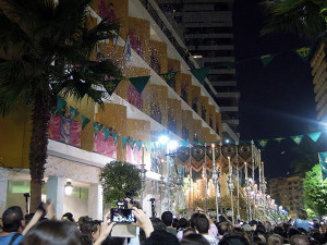 "El Brasil" recibió con devoción a la Virgen de la Esperanza en su 75 aniversario