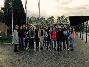 Alumnos visitando el Centro Peninteciario de Huelva.