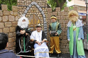 Reyes Magos del Colegio María Inmaculada. /Foto: Jesica Berrio.