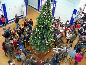 Árbol solidario de la Comunidad de Regantes de Palos de la Frontera.