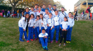 Representantes del Marítimo de Huelva en el evento celebrado en Sevilla.