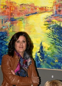 La artista Laura Rodríguez.