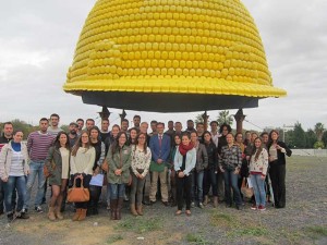 Foto de familia en la inauguración del máster.