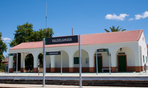 Estación de tren de Valdelamusa.