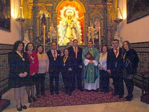 Nueva Junta de Gobierna de la Hermandad del Rosario de Cartaya.