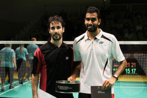 Pablo Abián y Rajiv Ouseph, finalistas en el Máster de Suecia.