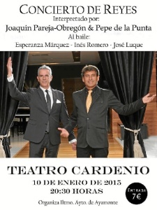 Cartel del concierto.