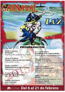 Programa de las fiestas.