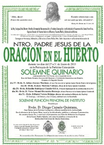 Cartel del Quinario.