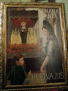 Cartel anunciador de la Semana Santa de Huelva 2015