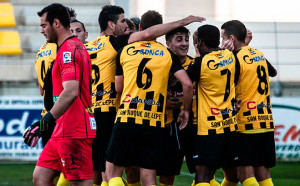 El San Roque tiene mu cerca asegurar la permanencia. / Foto: Javier Losa.