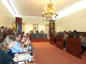 Pleno de la Diputación Provincial de Huelva.