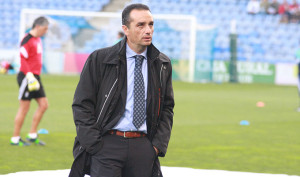 José Luis Oltra, entrenador del Recreativo de Huelva. / Foto: Josele Ruiz.