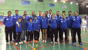 Representantes del Recre IES La Orden en el Campeonato de Andalucía celebrado en Huelva.