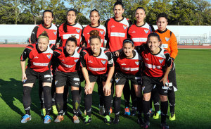 Victoria del Fundación Cajasol Sporting ante un peleón Sant Gabriel. / Foto: J. L. Rúa.