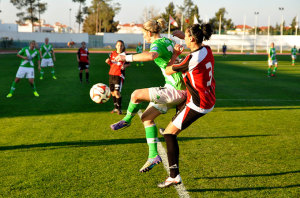 El Fundación Cajasol Sporting preparó el choque ante el Espanyol en un amistoso de lujo ante el actual campeón de Europa. 