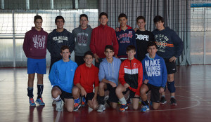 El equipo masculino que participará en el torneo en Nerja.