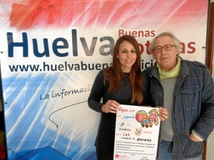 Ana García Caro con Miguel Ángel Velasco.